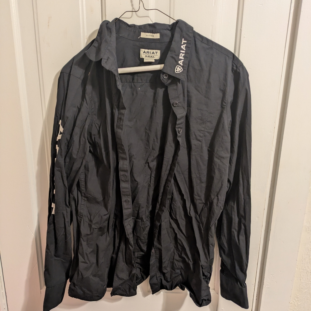 Ariat Black Button-Up Shirt